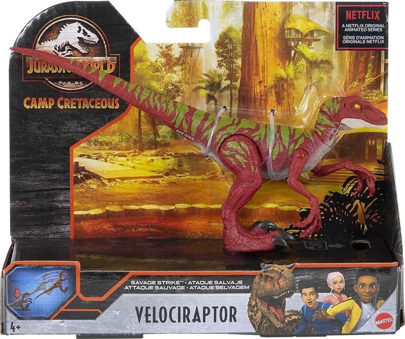 Dinossauro Jurassic World Campo Cretáceo - Ataque Selvagem - 19 Cm